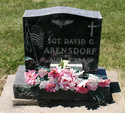 SGT David G Arensdorf 