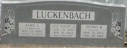 Benno Bruno Luckenbach 
