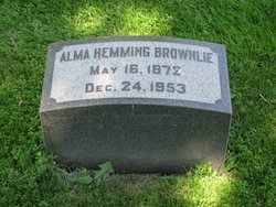 Alma Hartridge <I>Hemming</I> Brownlie 