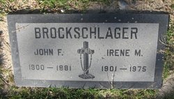 Irene M. <I>Douglas</I> Brockschlager 