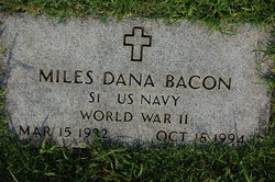 Miles Dana “Dink” Bacon 