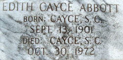 Edith McKee <I>Cayce</I> Abbott 