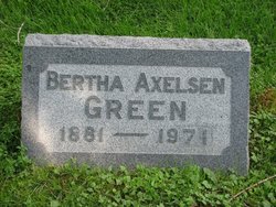 Bertha <I>Axelsen</I> Green 