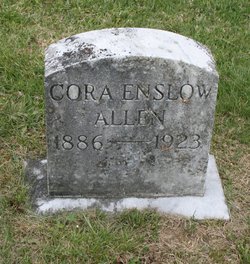 Cora <I>Enslow</I> Allen 