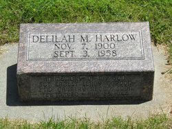 Delilah Muriel <I>Miller</I> Harlow 