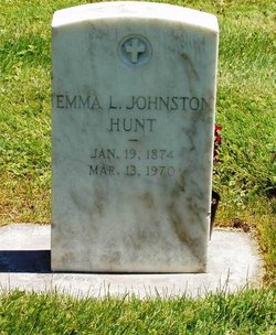 Emma L <I>Johnston</I> Hunt 