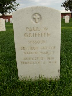 2LT Paul W Griffith 