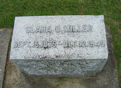 Clara B <I>Sherman</I> Miller 