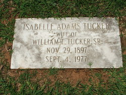 Isabelle <I>Adams</I> Tucker 