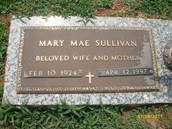 Mary Mae “Aunt Mae” <I>Walters</I> Sullivan 
