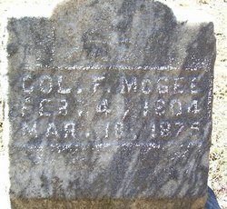 Col Francis “Frank” McGee 