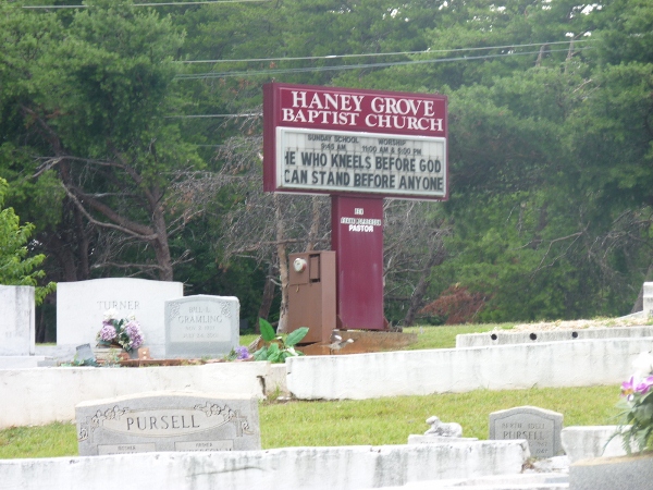 Haney Grove Baptist Cemetery