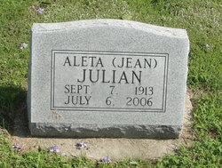 Aleta Jean <I>Wools</I> Julian 