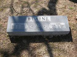 Lois Rachel <I>Hanover</I> Blaine 