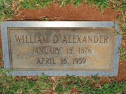 William Davidson Alexander 