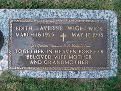 Edith Laverne “Verne” <I>Barlow</I> Wightwick 