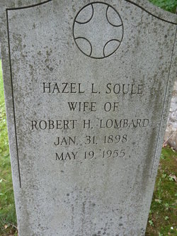 Hazel Louise <I>Soule</I> Lombard 