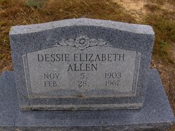 Dessie Elizabeth Allen 