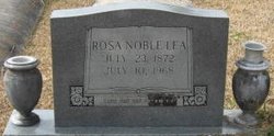 Rosa A <I>Noble</I> Lea 