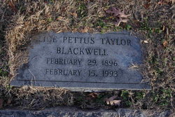 Alice Pettus <I>Taylor</I> Blackwell 