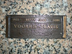 Betty Jean <I>Voorhis</I> Travis 