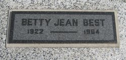 Betty Jean <I>Carter</I> Best 