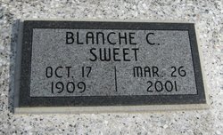 Blanche Charlotte <I>Morris</I> Sweet 