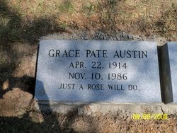 Grace <I>Pate</I> Austin 