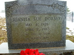 Juanita Sue <I>Callaway</I> Dorsey 