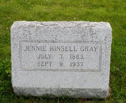 Jennie Wallace <I>Kinsell</I> Gray 