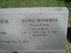 Eloise <I>Shipper</I> Bosworth 