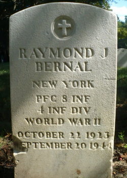 Pfc. Raymond J. Bernal 