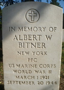 PFC Albert William Bitner 