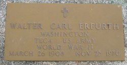 Walter Carl Erfurth 
