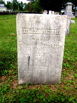 Elizabeth <I>Dickinson</I> Codding 