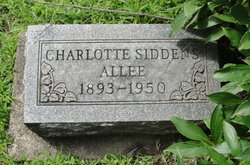 Charlotte E. <I>Siddens</I> Allee 