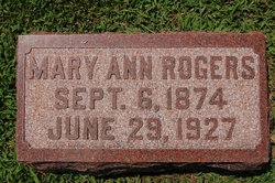 Mary Ann Rogers 