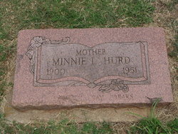Minnie Lee <I>Allen</I> Hurd 