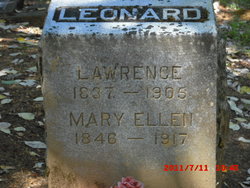 Mary Ellen <I>Watters</I> Leonard 