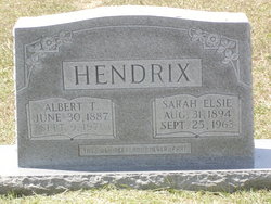 Sara Elsie <I>Davis</I> Hendrix 