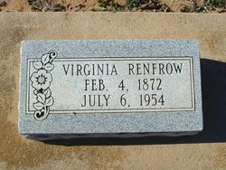 Virginia Eliza <I>Davis</I> Renfrow 