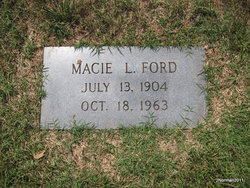 Macie Lois <I>Ford</I> Jarvis 