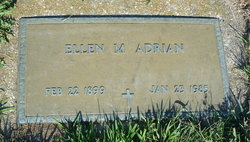 Ellen M. <I>Conley</I> Adrian 