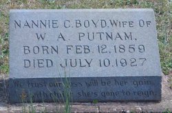 Nannie Cornelia <I>Boyd</I> Putnam 