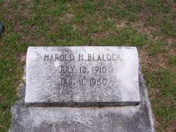 Harold H. Blalock 