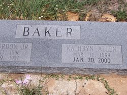 Kathryn Pink <I>Allen</I> Baker 