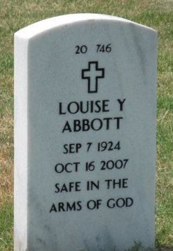Louise Yvonne <I>Barnes</I> Abbott 