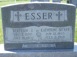 Katherine Eva <I>Becker</I> Esser 