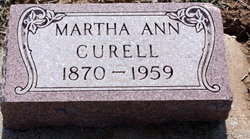 Martha Ann <I>Barton</I> Curell 