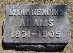Lydia <I>Reading</I> Adams 